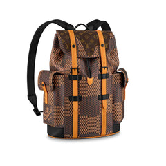 Brown Giant Damier Ebene and Monogram Coated Canvas Nigo Drip