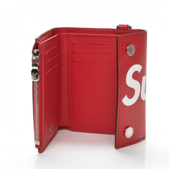 Louis Vuitton | Supreme Chain Wallet Epi Red | M67755 - The-Collectory