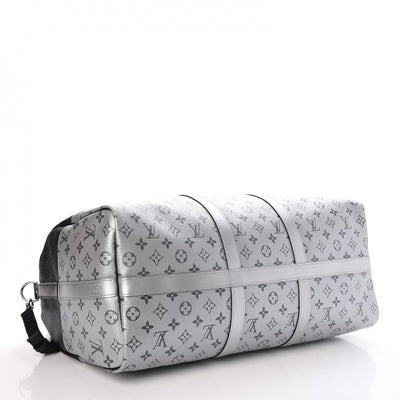 Louis Vuitton Satellite Keepall 50 Bandouliere Travel Bag
