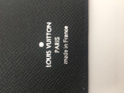 LV M60502 花紋LOGO Monogram帆布3卡直立對折萬用卡片夾(咖啡), LV路易威登